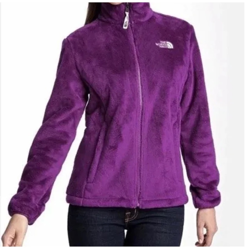The North Face purple osito jacket